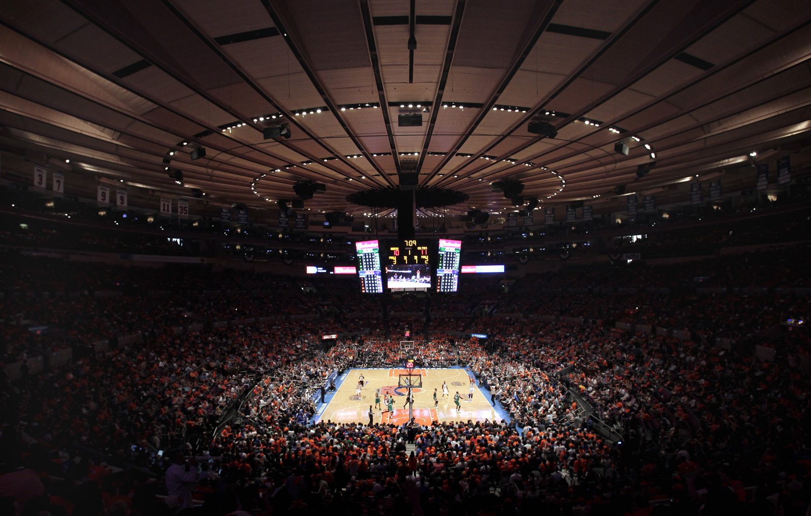 New York Knicks At Madison Square Garden 