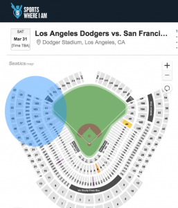 Where to sit at Dodger Stadium