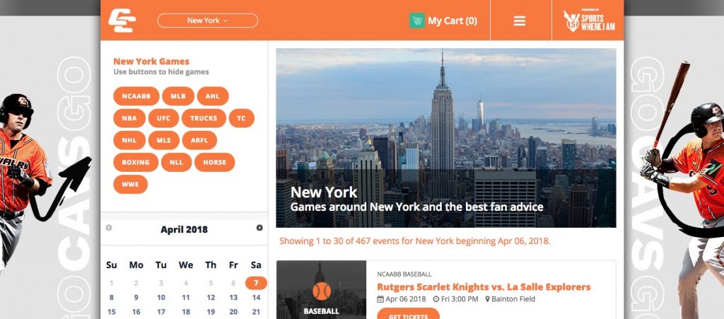 Canberra Cavalry partners with Sports Where I Am
