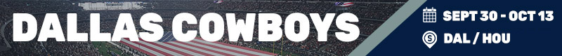 dallas cowboys BEST TIME TO VISIT