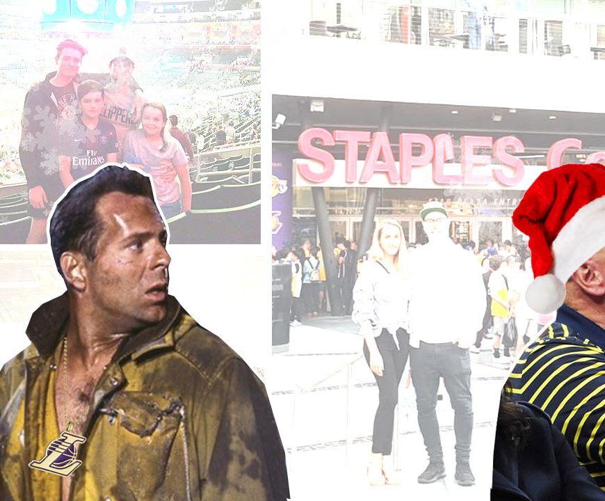 Christmas in Los Angeles for a sports fan